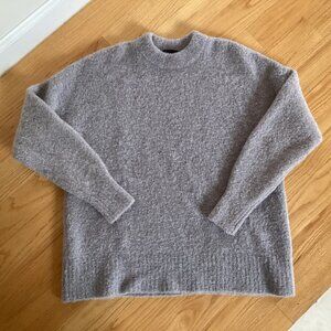 Jenni Kayne Gray Crew Neck Sweater